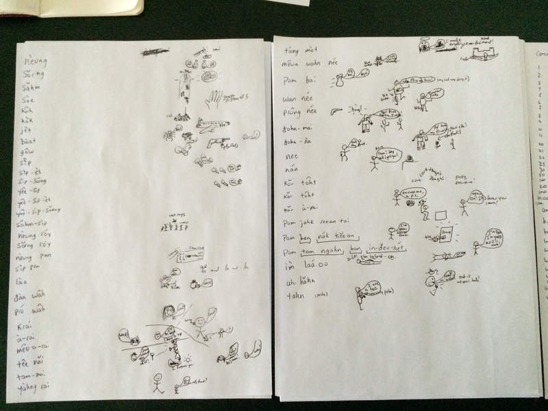 Study sheets number two. Brain: melted.